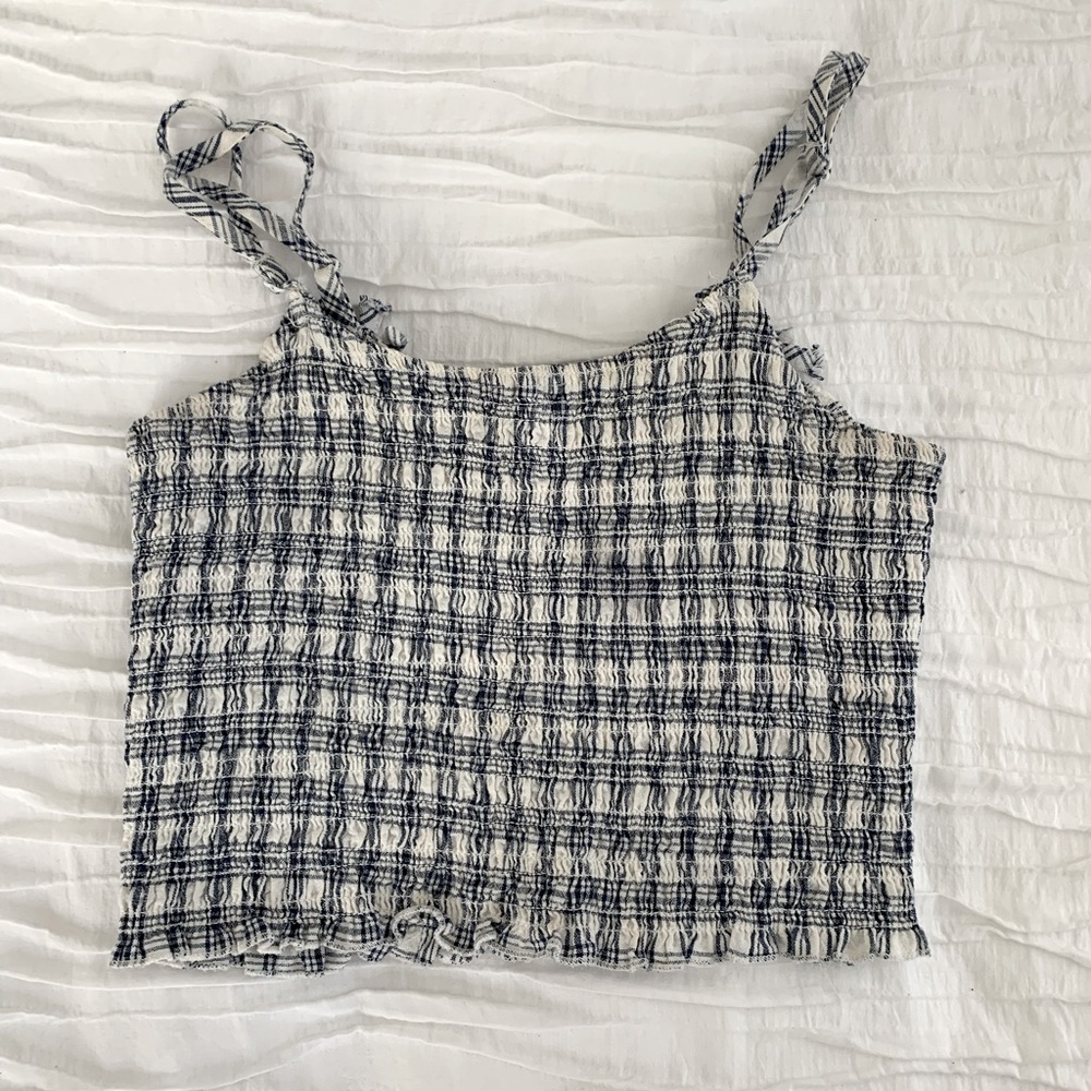 Brandy Melville Checkered Top